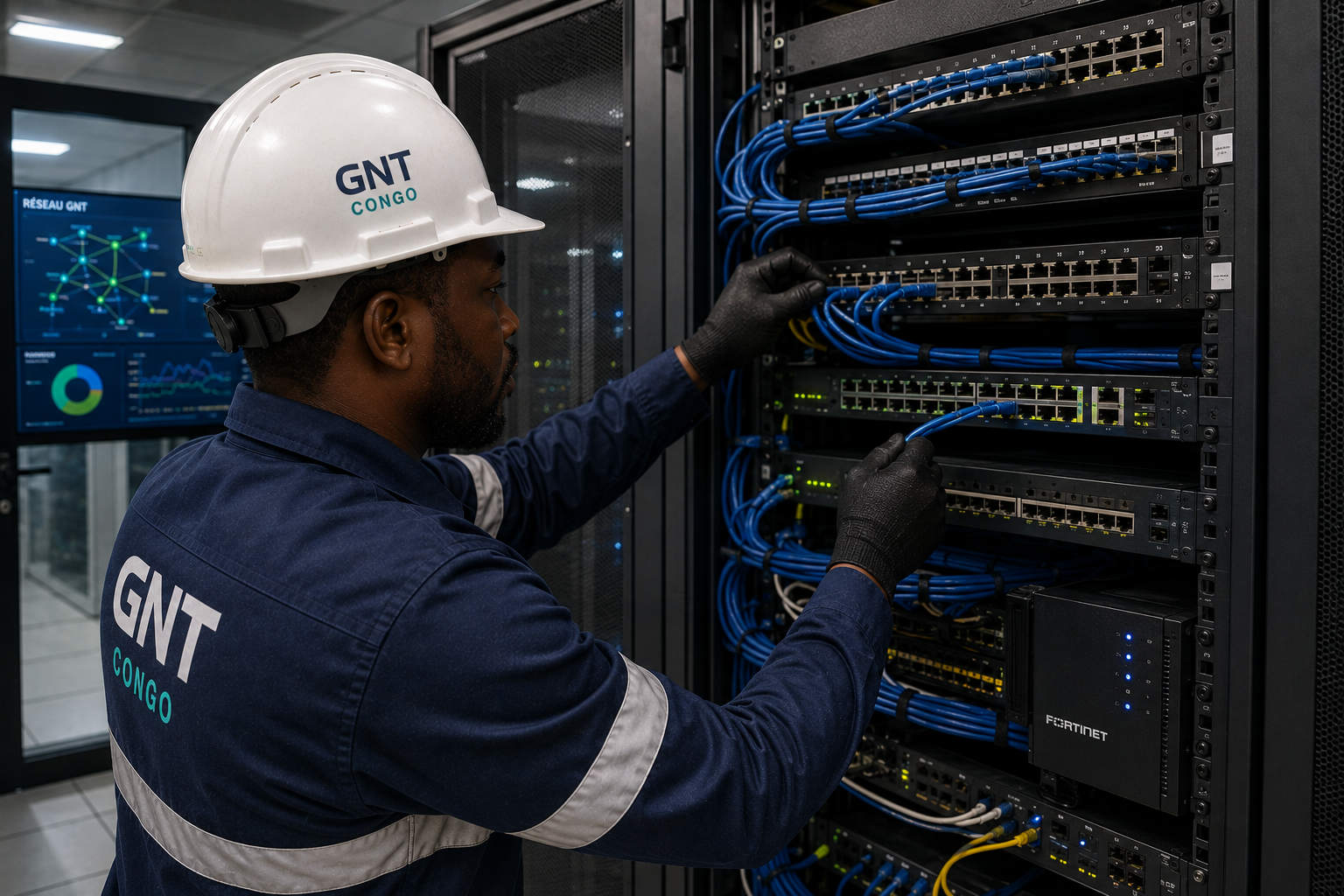 Infrastructure réseau et fibre optique